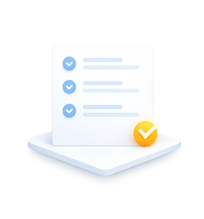Illustration representing key takeaways and summary points