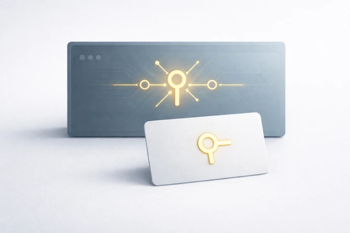 Illustration of a wallet using a private key to sign and generate a crypto transaction