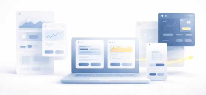 Illustration of a multi platform software wallet